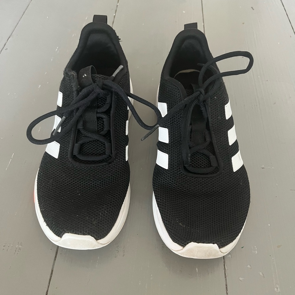 Adidas Black and White Sneakers Sleek Athletic Design